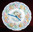 Snowman Plate Wall Clock