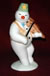 Violinist Snowman