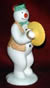 Cymbal Player Snowman
