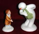 James and the Snowman Limited Edition Pair of Figures