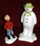 James Builds a Snowman Limited Edition Pair of Figures